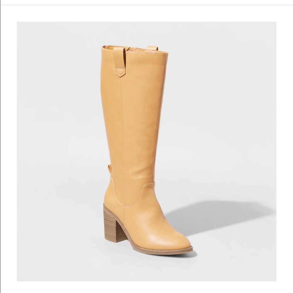 Women’s Universal Thread Davina Heeled Riding Boots, Size 7.5